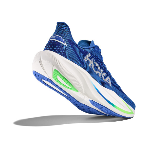 HOKA MACH 7 AZUL ZAPATILLAS RUNNING HOMBRE VISTA PERFIL,ARISTARUN
