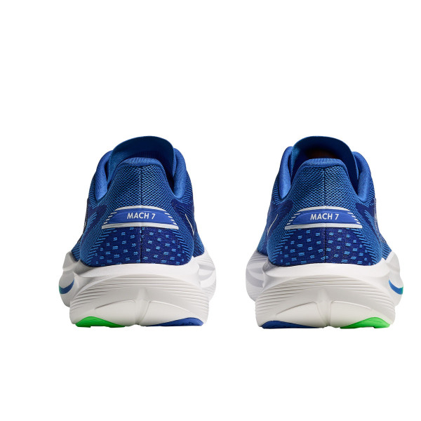 HOKA MACH 7 AZUL ZAPATILLAS RUNNING HOMBRE VISTA TRASERA,ARISTARUN