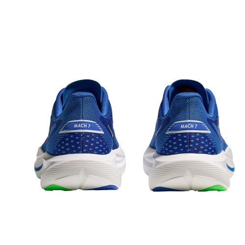 HOKA MACH 7 AZUL ZAPATILLAS RUNNING HOMBRE VISTA TRASERA,ARISTARUN