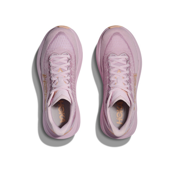 HOKA MACH 7 LILAC CREAM ZAPATILLAS RUNNING MUJER VISTA SUPERIOR,ARISTARUN