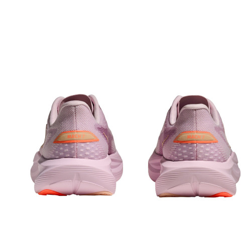 HOKA MACH 7 LILAC CREAM ZAPATILLAS RUNNING MUJER VISTA TRASERA,ARISTARUN