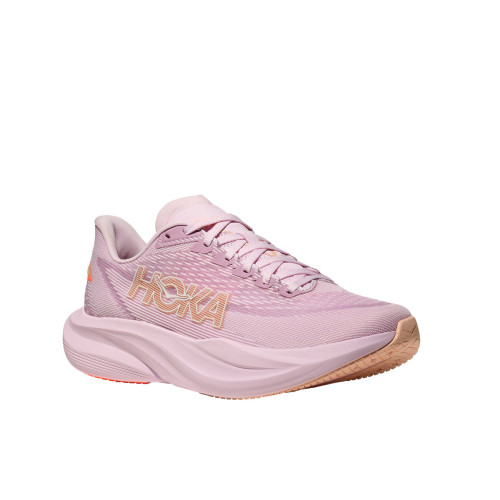 HOKA MACH 7 LILAC CREAM ZAPATILLAS RUNNING MUJER VISTA LATERAL,ARISTARUN