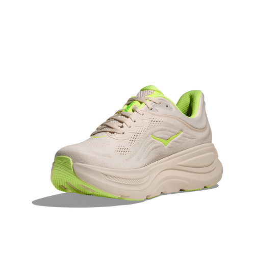 HOKA BONDI 9 GRIS NEON ZAPATILLAS RUNNING HOMBRE VISTA DELANTERA,ARISTARUN