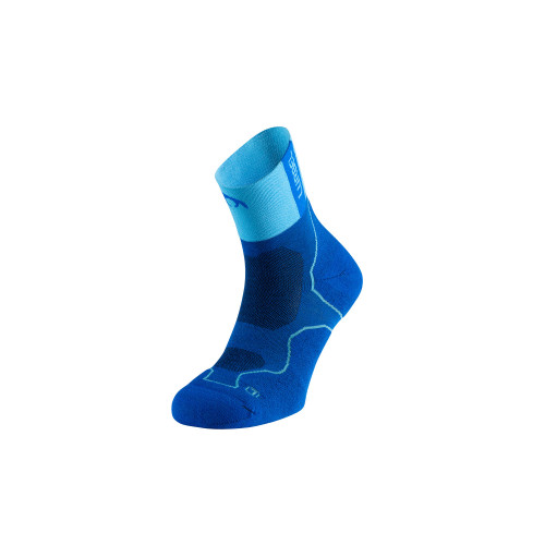 LURBEL DESAFÍO FOUR AZUL CALCETINES TRAIL RUNNING VISTA DELANTERA, ARISTARUN