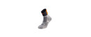 LURBEL DESAFÍO FOUR CINZA LARANJA MEIAS DE TRAIL RUNNING