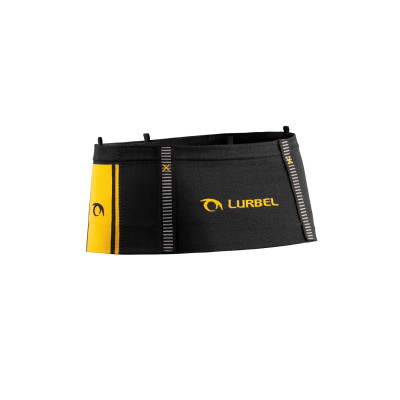 LURBEL LOOP THREE NEGRO AMARILLO CINTURÓN RUNNING VISTA DELANTERA, ARISTARUN 2