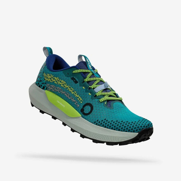 ATOM TERRA V3 TEAL ZAPATILLAS TRAIL HOMBRE VISTA LATERAL,ARISTARUN
