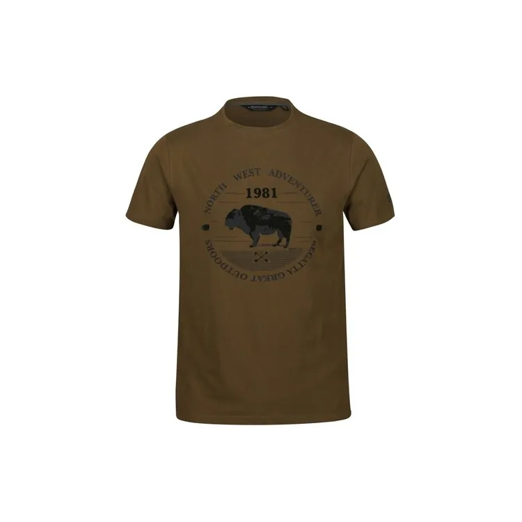 REGATTA CAMISETA CLINE IV Camo green ARISTARUN