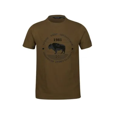 REGATTA CAMISETA CLINE IV Camo green ARISTARUN