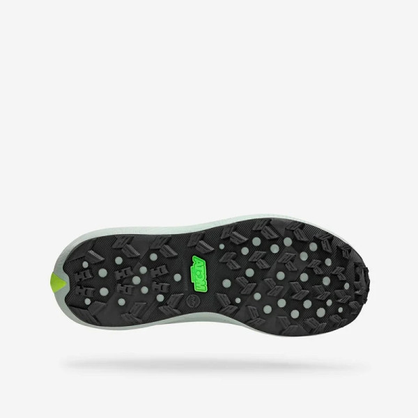 ATOM TERRA V3 TEAL ZAPATILLAS TRAIL HOMBRE VISTA SUELA,ARISTARUN