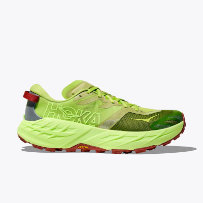 HOKA SPEEDGOAT 7 KIWI NEON ZAPATILLAS TRAIL RUNNING HOMBRE VISTA LATERAL,ARISTARUN 2