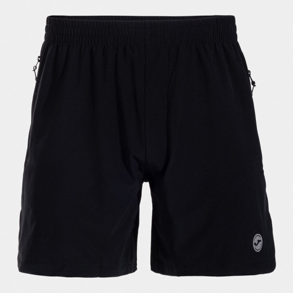 JOMA INDOOR BERMUDA NEGRA PANTALÓN CORTO HOMBRE VISTA DELANTERA, ARISTARUN