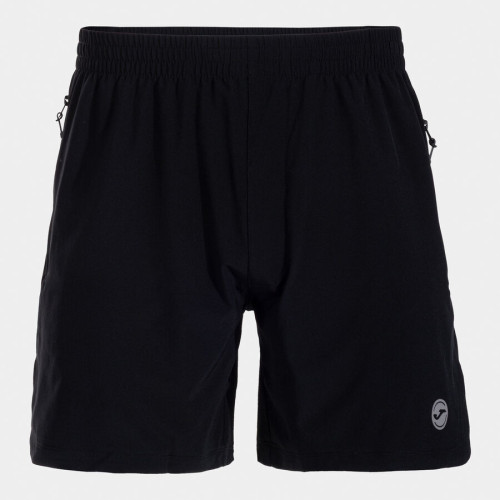 JOMA INDOOR BERMUDA NEGRA PANTALÓN CORTO HOMBRE VISTA DELANTERA, ARISTARUN
