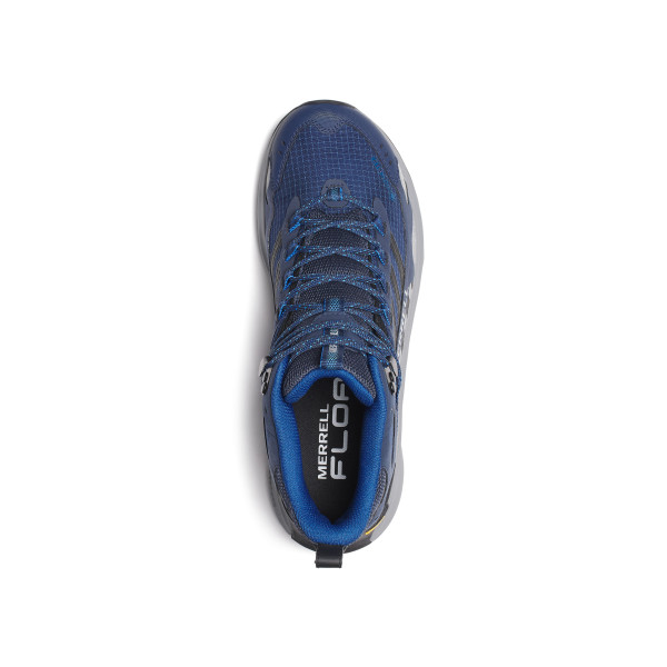 MERRELL MOAB SPEED 2 MID GTX BLUE TREKKING BOOTS
