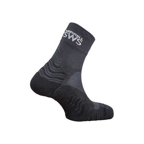 LURBEL STONE PRO FOUR MERREL NEGRO CALCETINES TRAIL VISTA PERFIL, ARISTARUN