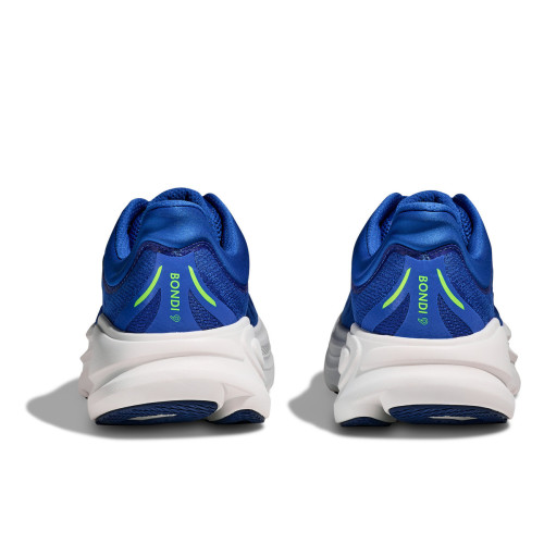 HOKA BONDI 9 AZUL ZAPATILLAS RUNNING HOMBRE VISTA TRASERA,ARISTARUN