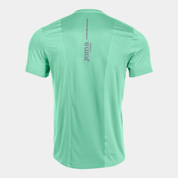 JOMA SLEVE VERDE CAMISETA MANGA CORTA TRAIL HOMBRE VISTA TRASERA, ARISTARUN