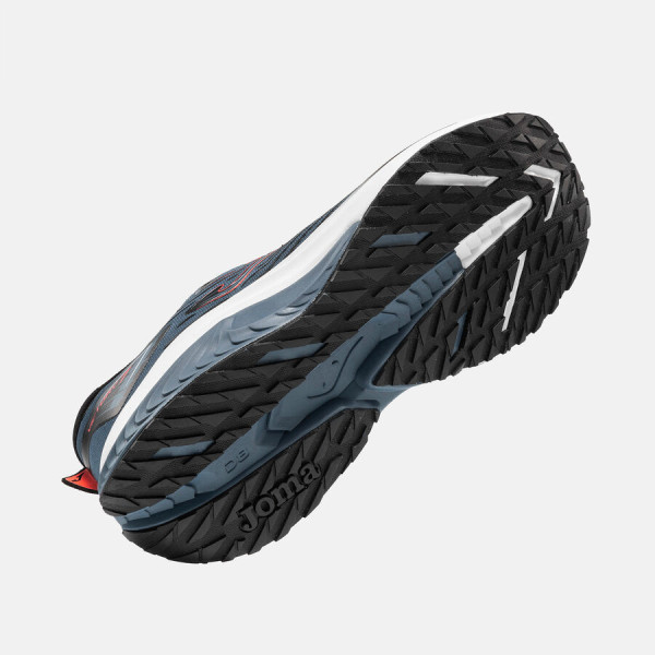 JOMA VICTORY AZUL OSCURO ROJO ZAPATILLAS RUNNING HOMBRE VISTA SUELA,ARISTARUN