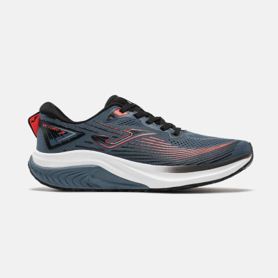 JOMA VICTORY AZUL OSCURO ROJO ZAPATILLAS RUNNING HOMBRE VISTA EXTERIOR,ARISTARUN