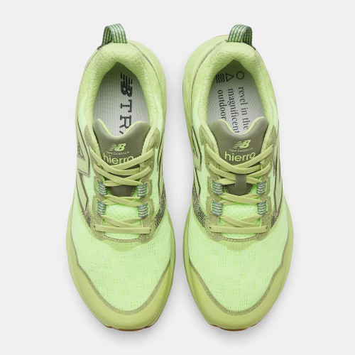 NEW BALANCE FRESH FOAM X HIERRO 9 FLÚOR ZAPATILLAS TRAIL HOMBRE VISTA SUPERIOR,ARISTARUN