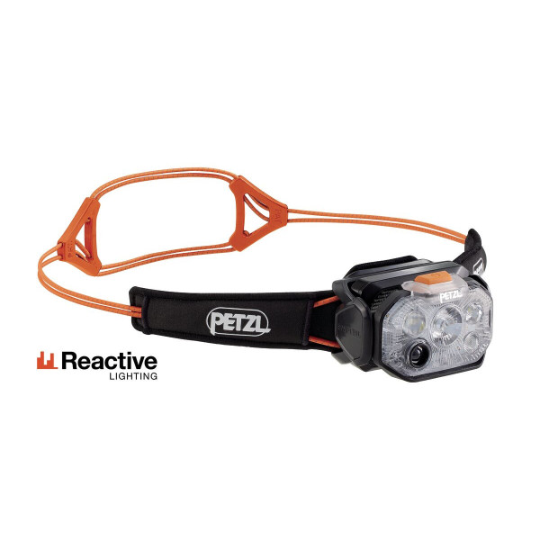 PETZL SWIFT RL 1200 LUMENS BLACK HEADLAMP
