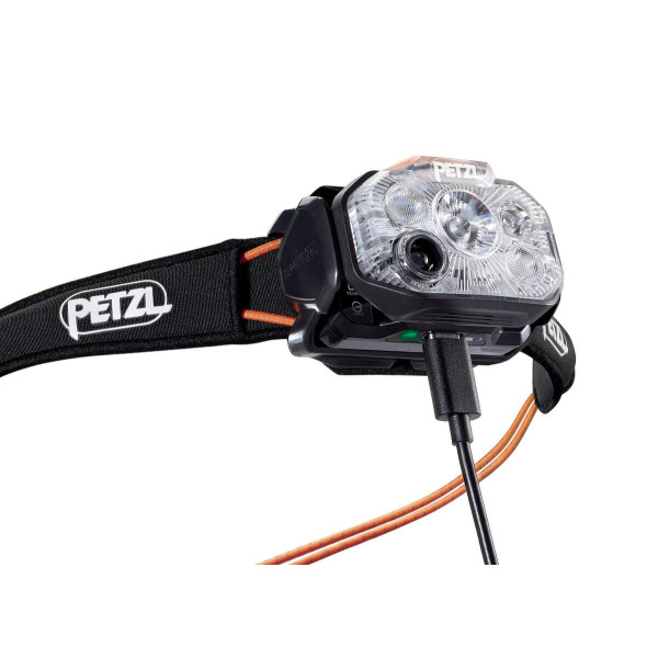 PETZL SWIFT RL 1200 LUMENS BLACK HEADLAMP