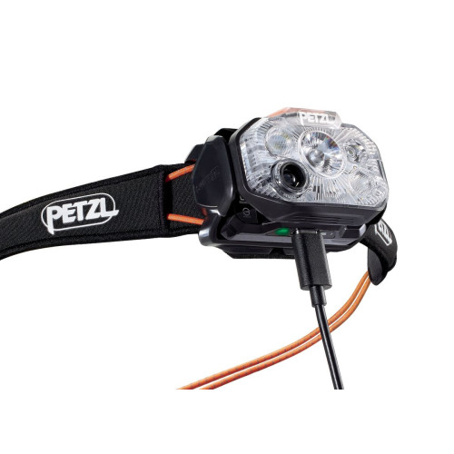 PETZL SWIFT RL 1200 LUMENS BLACK HEADLAMP