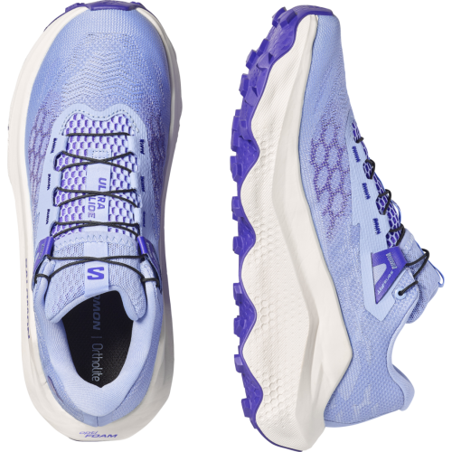 SALOMON ULTRA GLIDE 4 PURPLE TRAIL RUNNING SHOES WOMEN