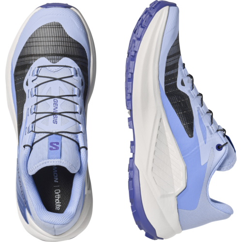 SALOMON GENESIS AZUL LILA SNEAKER TRAIL MULHER