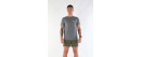 BLACK PEPPER TECHNICAL RUNNING T-SHIRT GRAY MEN