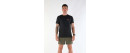 CAMISETA TÉCNICA DE RUNNING PIMIENTO NEGRO HOMEM