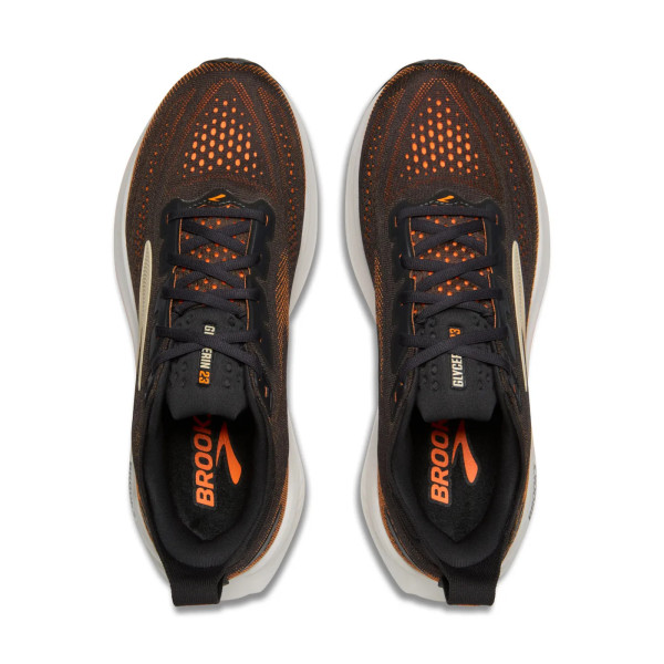 BROOKS GLYCERIN 23 PHANTOM ORANGE MENS RUNNING SHOES