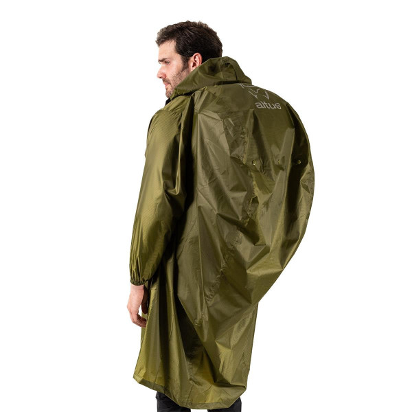 ALTUS PONCHO JACKET ATMOSPHERIC J30 AVOCADO
