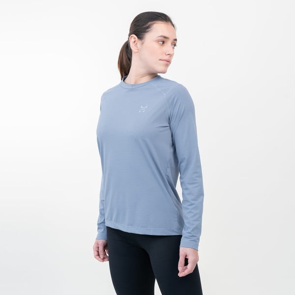 ALTUS ISELLA W K30 BLUE WOMEN'S LONG SLEEVE TECH T-SHIRT