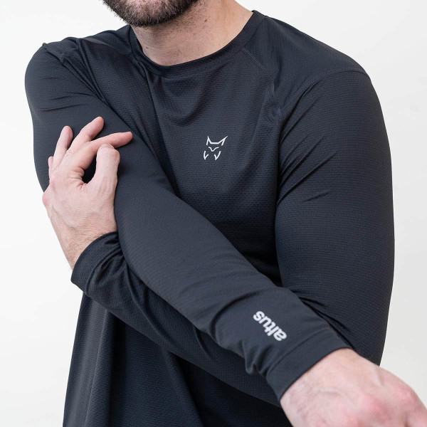 ALTUS ISELLA K30 ANTHRACITE LONG SLEEVE TECH T-SHIRT MEN