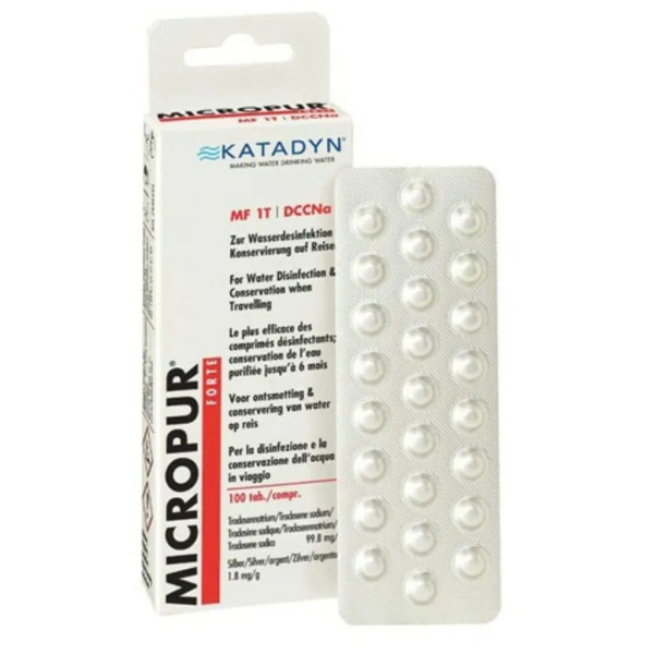 KATADYN MICROPUR FORTE DISINFECTANT TABLETS