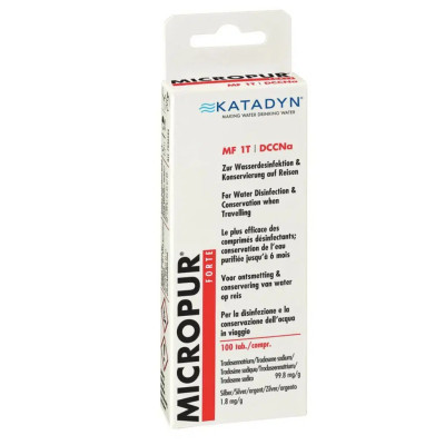 KATADYN MICROPUR PASTILHAS DESINFETANTES FORTE 2