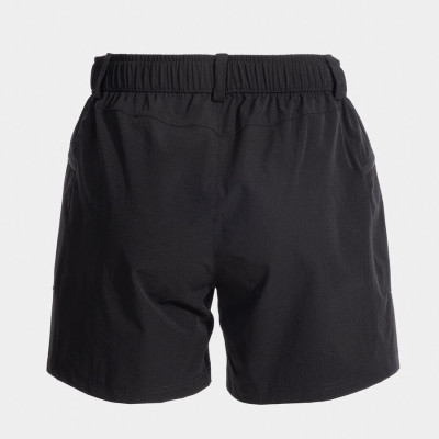 JOMA TEIDE EXPLORER V NEGRO PANTALONES CORTOS TREKKING MUJER VISTA FRONTAL, ARISTARUN 2