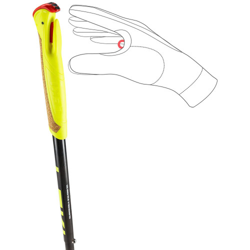 LEKI EVOTRAIL FX.ONE TA BASTÕES TRAIL RUNNING