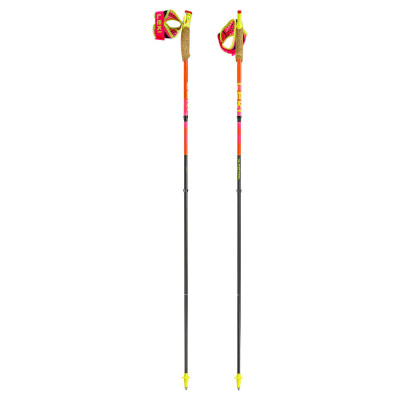 LEKI ULTRATRAIL FX.ONE SUPERLITE ROSA BASTONES TRAIL RUNNING VISTA PAREJA,ARISTARUN