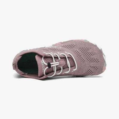 SAGUARO SMART II ROSA BLANCO ZAPATOS BAREFOOT VISTA PERFIL, ARISTARUN 2