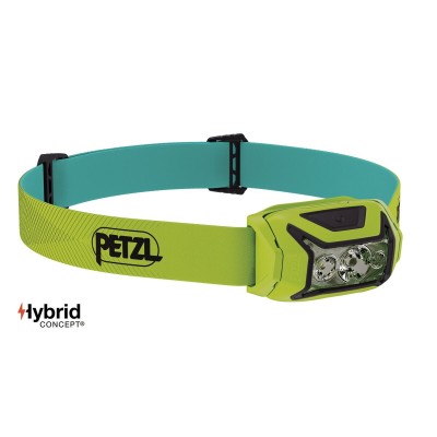 PETZL ACTIK 450 LÚMENES VERDE FRONTAL