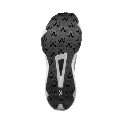 LA SPORTIVA PRODIGIO PRO WHITE BLACK ZAPATILLAS TRAIL HOMBRE VISTA SUELA,ARISTARUN