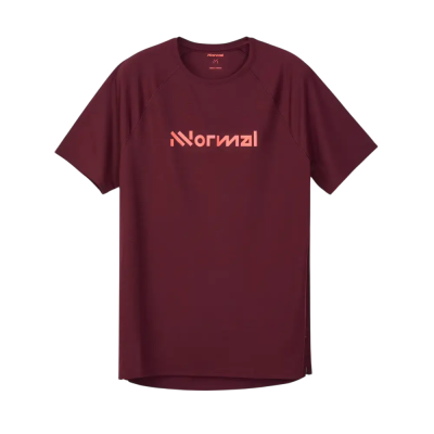 NNORMAL CAMISETA RACE 02 BURGUNDY HOMBRE VISTA FRONTAL,ARISTARUN