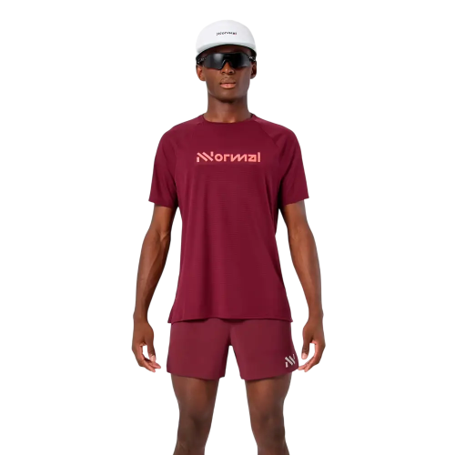 NNORMAL CAMISETA RACE 02 BURGUNDY HOMEM