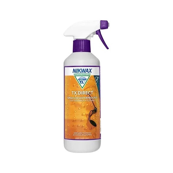 NIKWAX TX DIRECT IMPERMEABILIZANTE EM SPRAY PARA ROUPA
