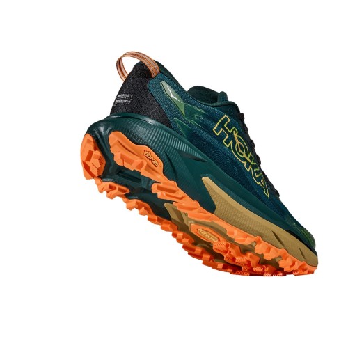 HOKA MAFATE 5 VERDE ZAPATILLAS TRAIL HOMBRE VISTA TRASERA,ARISTARUN