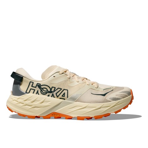 HOKA SPEEDGOAT 7 VINTAGE AMARILLO ZAPATILLAS TRAIL RUNNING HOMBRE VISTA LATERAL, ARISTARUN