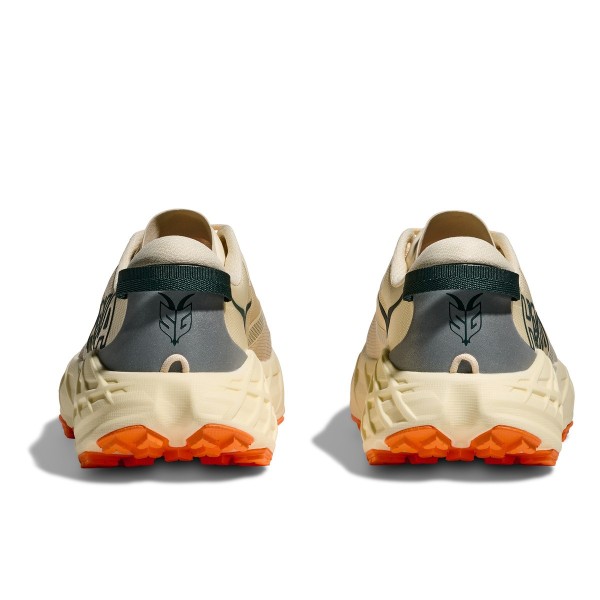 HOKA SPEEDGOAT 7 VINTAGE AMARILLO ZAPATILLAS TRAIL RUNNING HOMBRE VISTA TALÓN, ARISTARUN