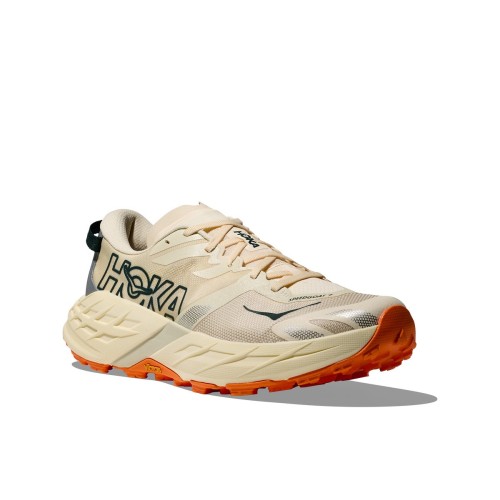 HOKA SPEEDGOAT 7 VINTAGE YELLOW TRAIL RUNNING SHOES MEN